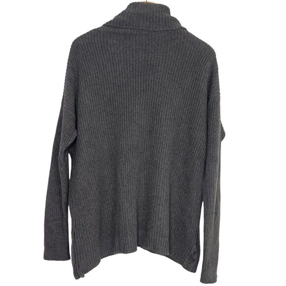 Lauren Ralph Lauren Ribbed Cable Knit Navy Blue Cotton Sweater Sz: XL - Picture 2 of 3